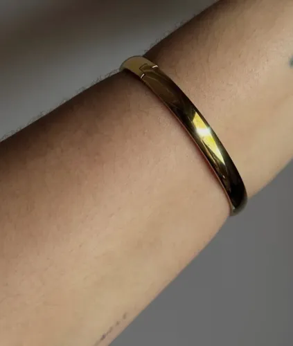 Bracelete liso semi joias
