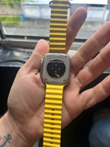Appel Watch ultra 49mm amarelo com nf