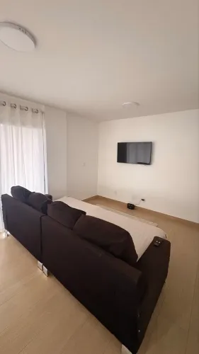 Sofá 4 lugares, preto, 2.30m