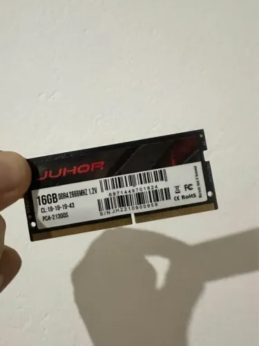 Memória RAM JUHOR 16 gb notebook 2666mhz
