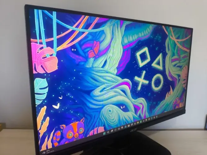 Monitor Acer KA242Y FHD 1ms 75Hz 23.8' ZeroFrame FreeSync Seminovo