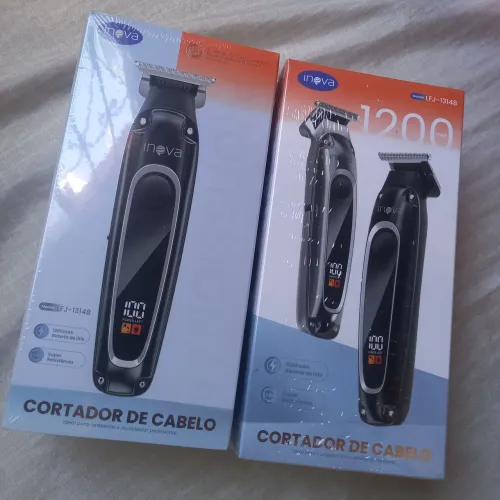 Maquina de cortar cabelo de acabamento profissional