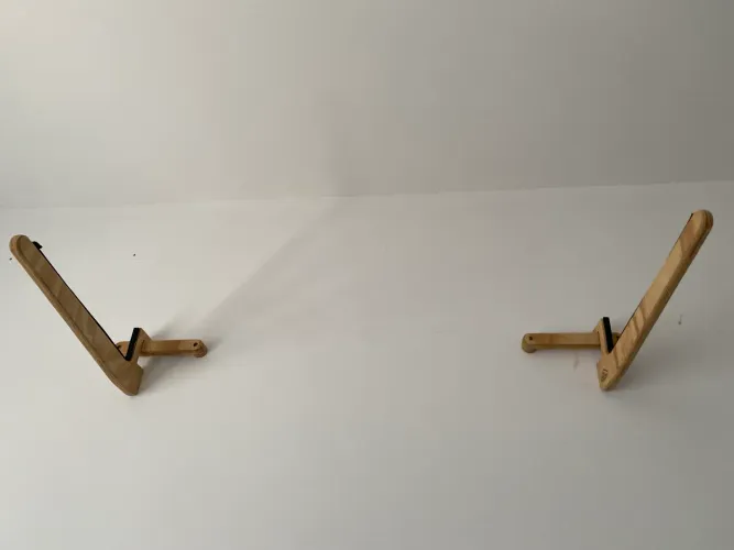 Rack para prancha de surf em compensado naval