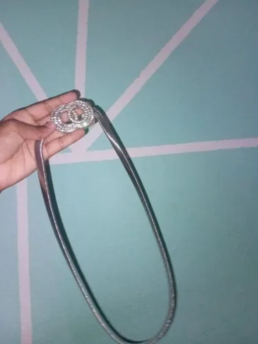 Cinto sinza brilhoso