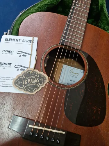 Violão Luthier Lucas Campoy OM 15 com Captação LR BAGGS ELEMENT