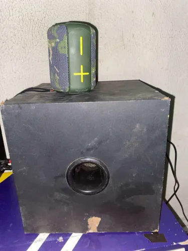 vendo ou troco sub de 8 amplificado