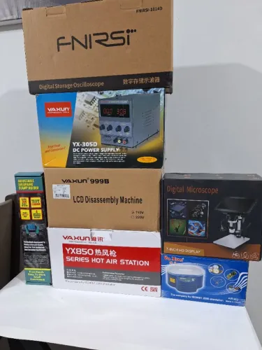 Assistência Técnica Bancada para Videogame Notebook e Celular - TUDO NOVO