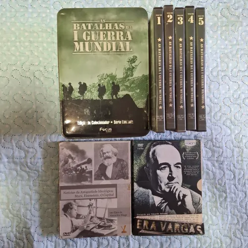 Coleções Históricas - Primeira Guerra Mundial, Era Vargas e Antiguidades Ideológicas