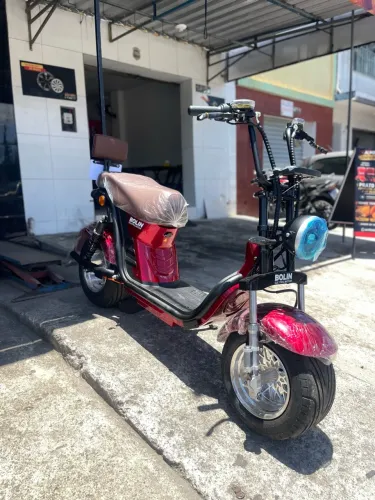 Moto elétrica X13, com ré, som e bateria de lítio! 
