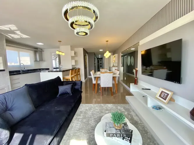 3 Quartos - Bairro Navegantes - Mobiliado e decorado - pagemento em até 48X