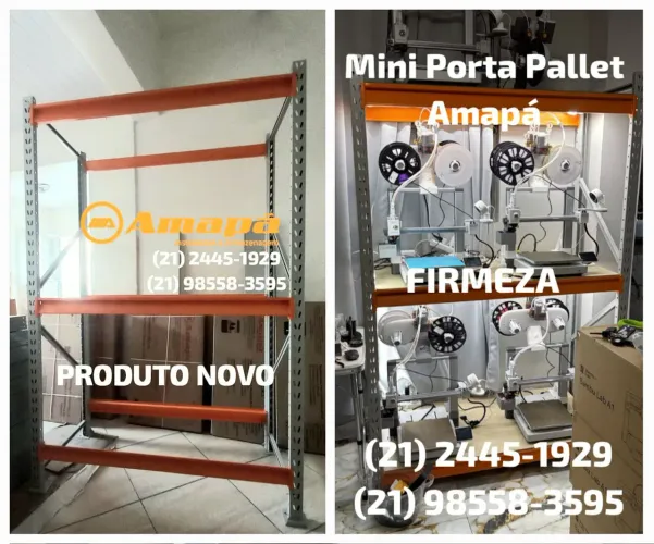 Estantes para atacarejo e outros comércios