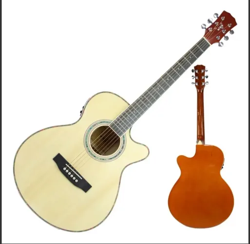 Violão Elétrico Novo Regulado Aço
