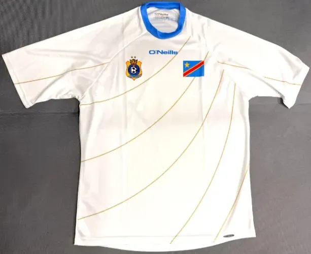 CAMISA DA SELEÇÃO DA REPÚBLICA DEMOCRÁTICA DO CONGO 2015 AWAY - ORIGINAL