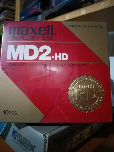Disquetes Maxell lacrados
