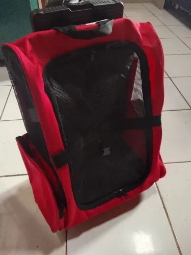 Muchila para transporte de animais de pequeno porte