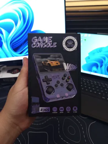 Console Portátil R36S 64GB ( Novo, Lacrado )