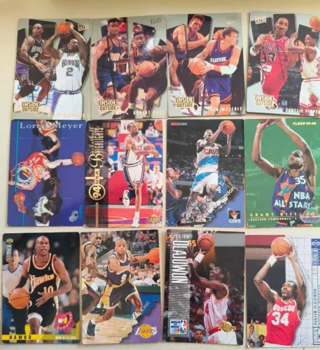 Cards originais NBA anos 90