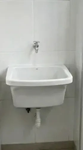 Tanque de Louça 15L Celite Branco Com Válvula - Excelente Estado