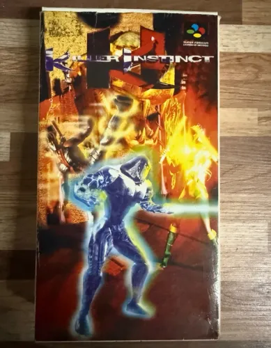 Killer Instinct SNES Super Nintendo Cartucho