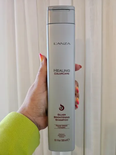 Matizador L'ANZA Silver Brightening Shampoo 300ml