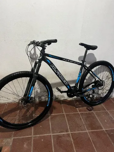 Bicicleta Aro 29 Alfameq Makan Freio a Disco Mecânico 24v - Câmbio Index - PERFEITO ESTADO