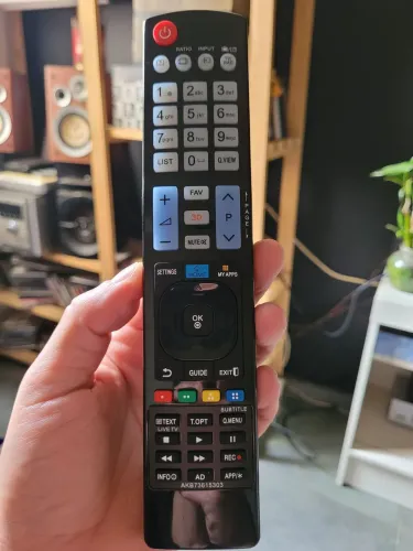 ?Controle Remoto TV LG Smart 3D (Modelo AKB *) - NOVO!