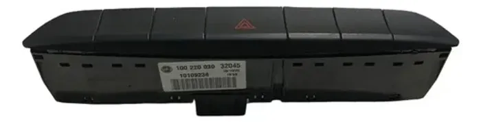 Botão Pisca Alerta Fiat Uno Mobi 2017 21 Original 100220030 Preto