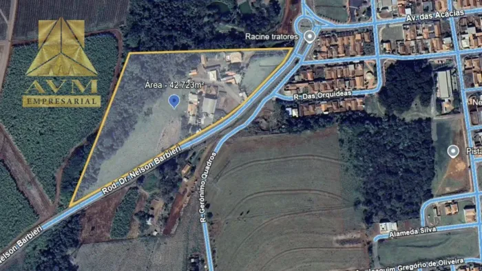 Área à venda, 42723 m² por R$ 7.300.000,00 - Chácara Estância Cosmorama - Gavião Peixoto/S