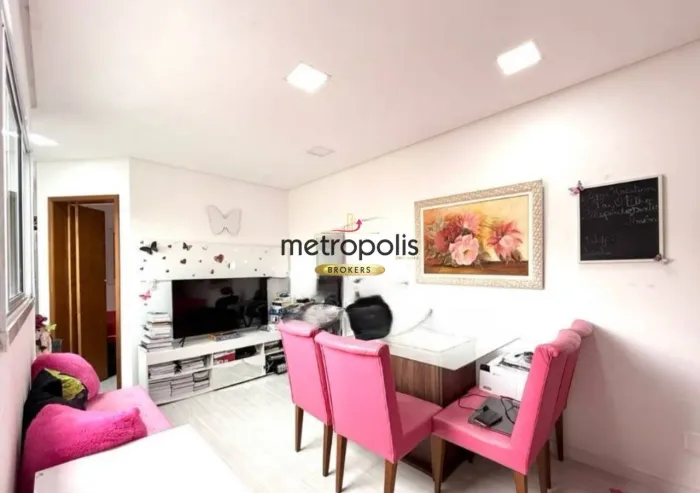 Cobertura com 2 dormitórios à venda, 76 m² por R$ 330.000,00 - Jardim Las Vegas - Santo An