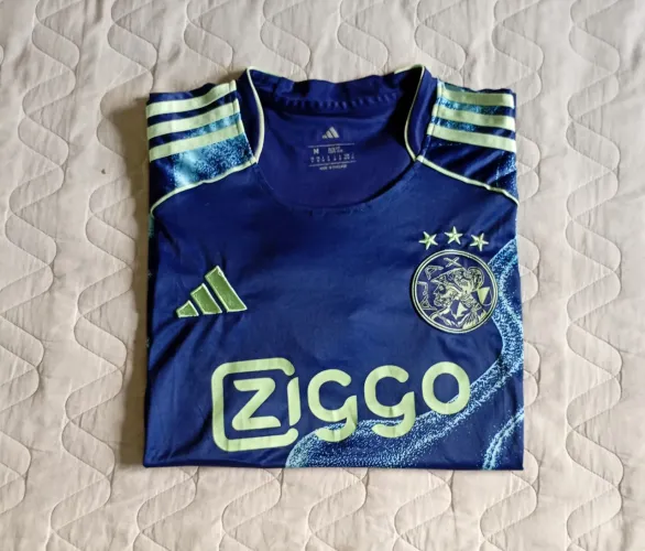 Camisa Ajax 25/26 Away - Masculina - Modelo Torcedor - Azul