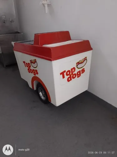 Carrinho de hot-dog modelo kallf 