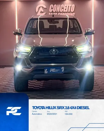 Toyota Hilux CD SRX 4X4 2.8 TDI 16V Diesel Aut. 2021