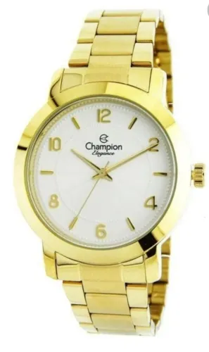 Caiu Preco Relógio Champion Elegance Dourado Original (Modelo CN27670) - Frete Grátis