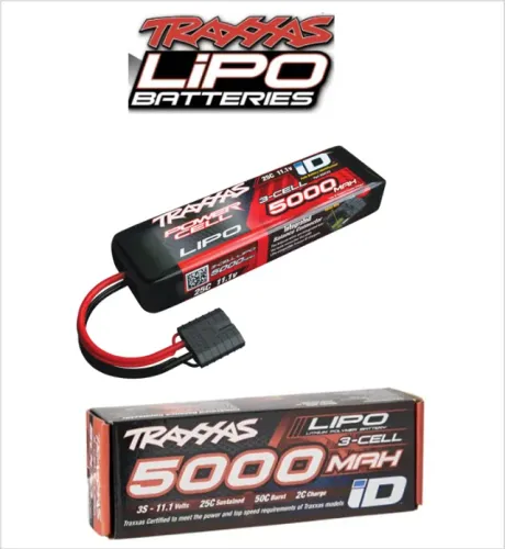 BATERIA TRAXXAS LIPO 3S 5000MAH 11.1V 25C 