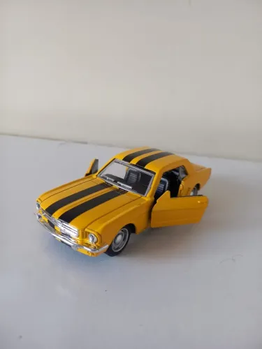 Miniatura Ford Mustang Shelby 1964 1:36 Fricção Portas Abrem