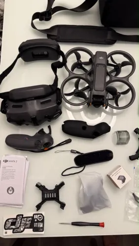 Drone DJI Avata 2 completo + Goggles 3 + 3 baterias