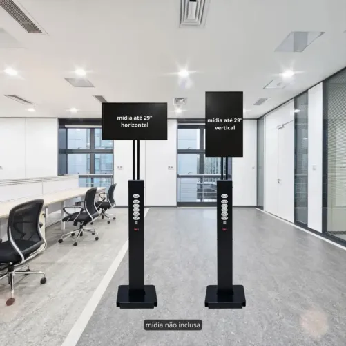 Toten Carregador de Celular c Suporte para Mídia 