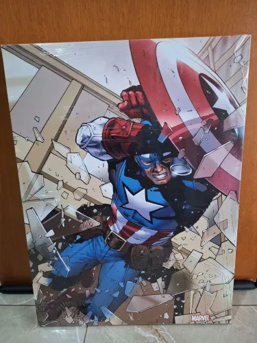 Quadro Capitão América Marvel