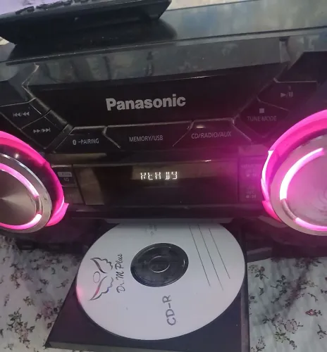 Som Panasonic super potente completo