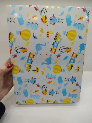 Caixa de Presente Decorativa - Estampa Infantil