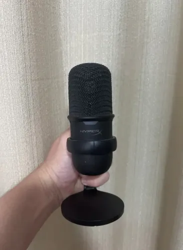 Microfone Hyperx Solocast Microfone + Brinde (lapela Boya)
