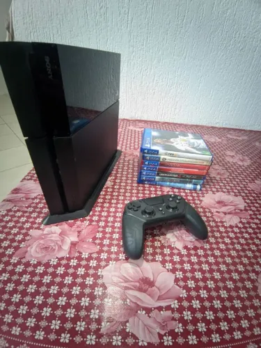 Ps4 Fat 500GB - 1 Controle+ 7 Jogos (Leia a Descrição)