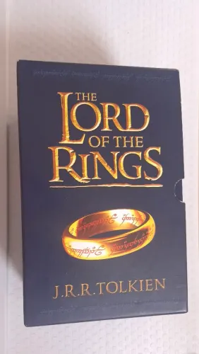 Box livros senhor dos anéis-Importado edição de colecionador