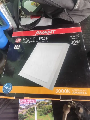 Lâmpada led amarela pra decoração