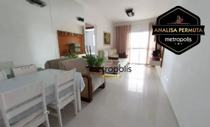 Apartamento à venda, 70 m² por R$ 625.000,00 - Osvaldo Cruz - São Caetano do Sul/SP