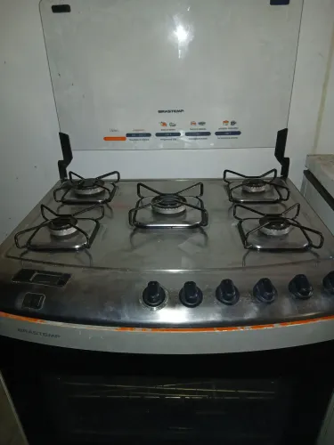 Fogão 5 bocas Brastemp