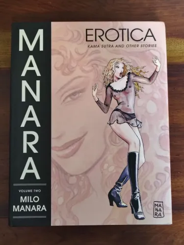 Milo Manara: Erotica Volume Two (Kamasutra and Other Stories) Capa Dura Importado