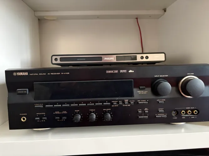 receiver amplificador de som Yamaha alta potencia