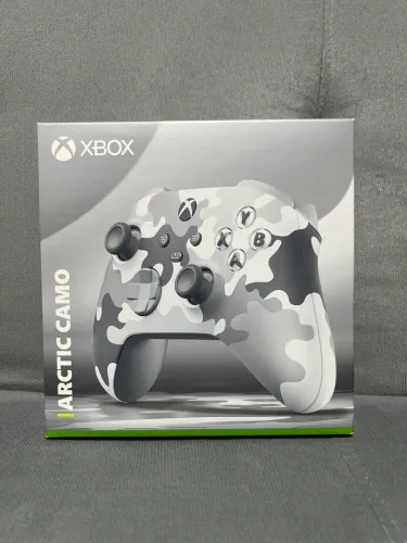 Xbox Arctic Camo controle 