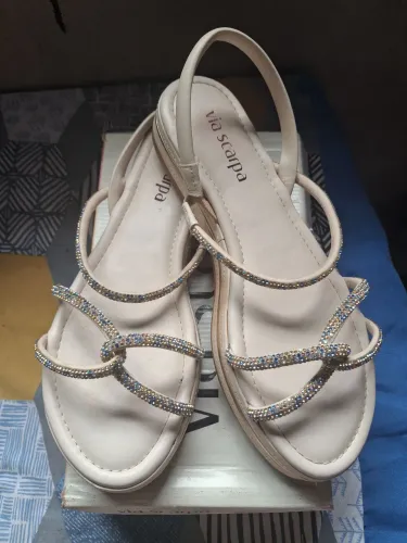 Sandália Via Scarpa, número 38